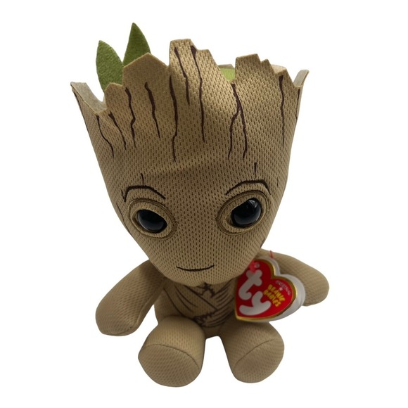 Ty Other - Ty  Beanie Baby 6" GROOT Marvel Guardians of the Galaxy Stuffed Plush Toy